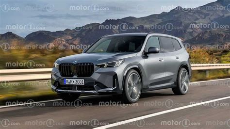 Nuevo Bmw X El Render Del Suv H Brido Y El Ctrico Alem N