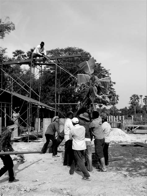 Fieldnotes Of A Column Raising Ceremony Revitalizing The Wooden House