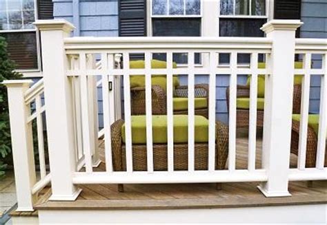 Craftsman Style Front Porch Railings