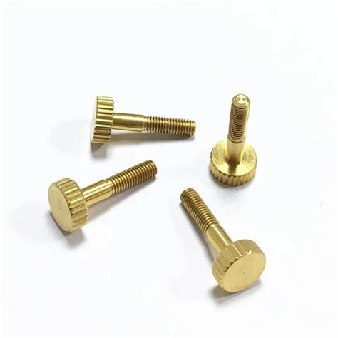 Wholesale M M M M Flat Hand Knurled Brass Thumb Screw China