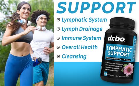 Lymphatic Drainage Supplements Pills Lymphatic Support