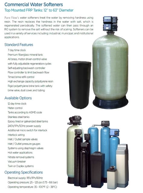 COMMERCIAL WATER SOFTENER SYSTEM | Pure Flow