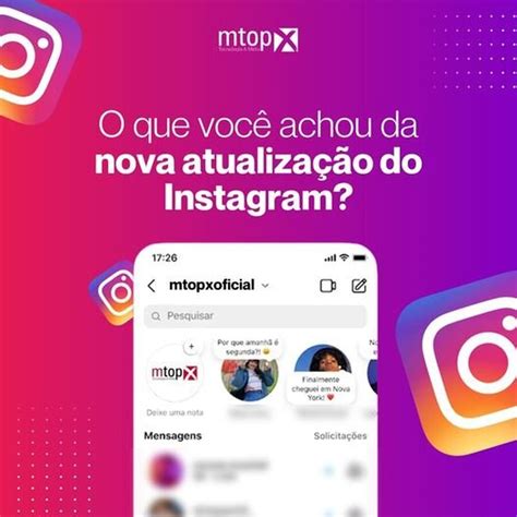 O Que Voc Achou Da Nova Atualiza O Di Instagram Mtopx Cria O De