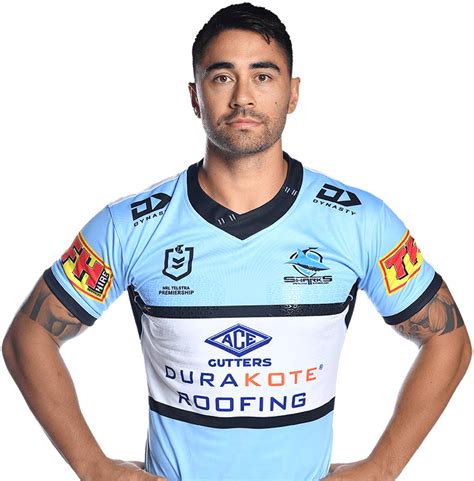 Official Nrl Nines Profile Of Shaun Johnson For Cronulla Sutherland Sharks 9s