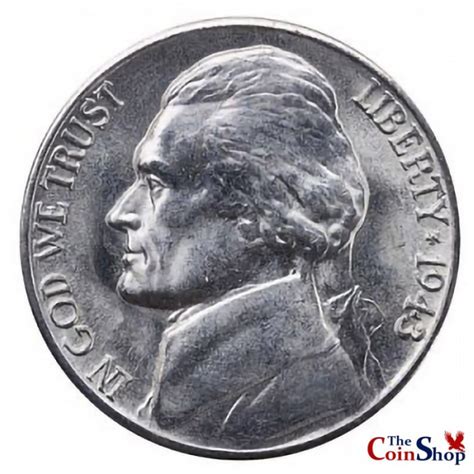 1943-D Silver Jefferson Nickel Grade Average Circulated