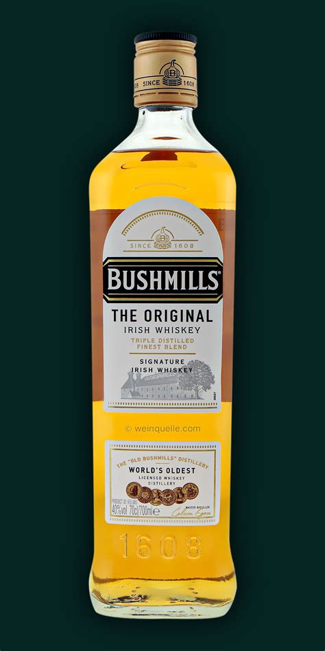 Bushmills Original Liter Vol Eur Weinquelle L Hmann