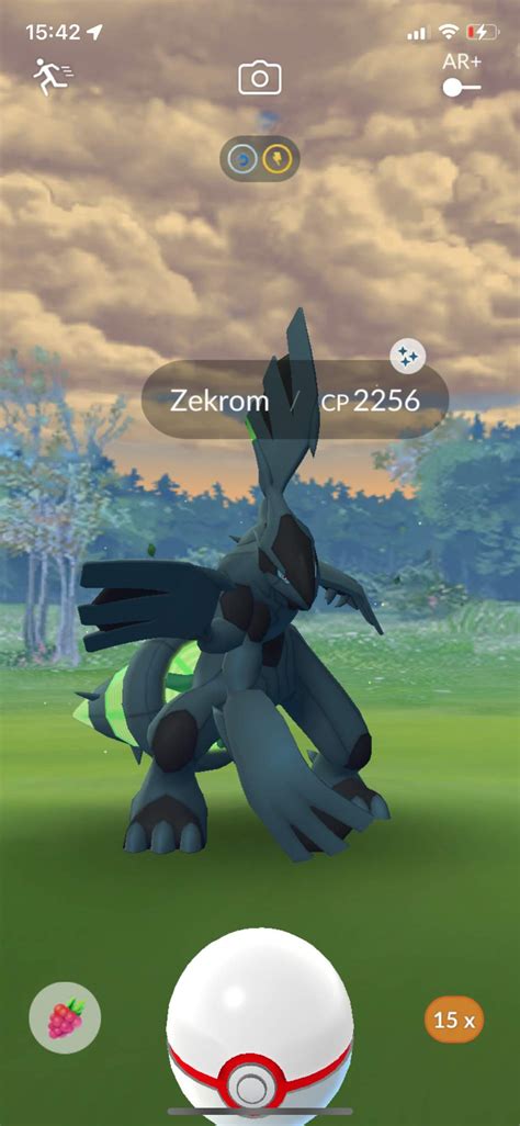 Shiny zekrom!! | Pokemon GO Amino