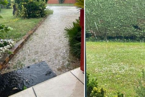 Gr Le Coul E De Boue Un Orage S Abat Sur L Ain La Foudre Frappe Une