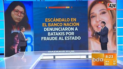 Irregularidades en el Banco Nación contrataciones de Batakis y