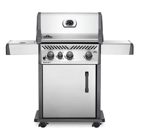 Napoleon Rogue Propane Gas Grill With Infrared Side Burner