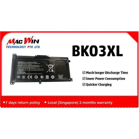 BK03XL Battery For HP Pavilion X360 14 Ba0xx 14 Ba1xx 14m Ba0xx 14m