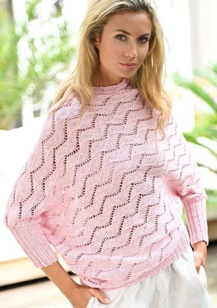 Asymmetrischer Ajoupullover Wollpaket Mit Macado Linie Stricken