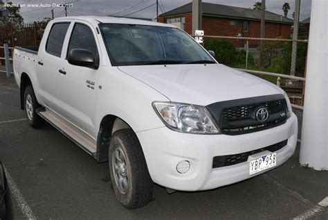 2009 Toyota Hilux Double Cab VII Facelift 2008 2 5 D 4D 144 Hp 4x4