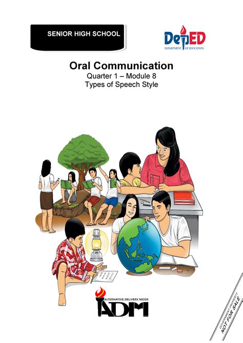 Oral Communication Q1 Module 6 1 SENIOR HIGH SCHOOL Oral