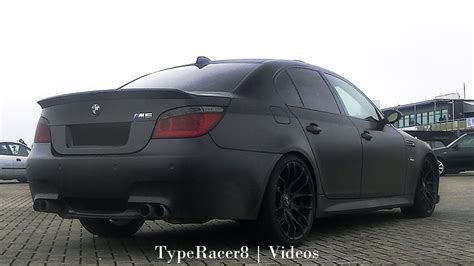 Bmw M E W Custom Exhaust Revving Loud P Hd Youtube