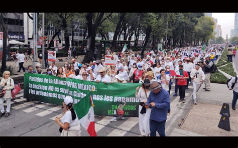 Contra La Militarizaci N Y Violencia En M Xico Marchan En Reforma