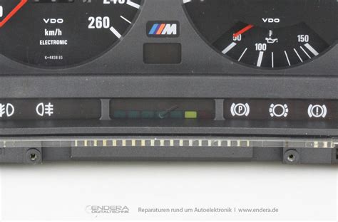 BMW E30 Service Anzeige Reparatur Endera Digitaltechnik Kfz