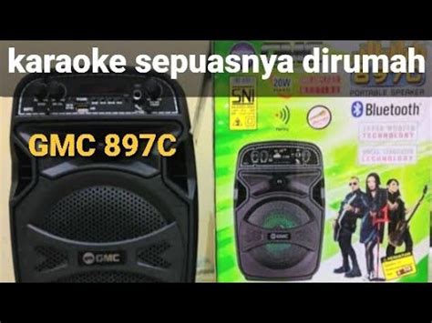 Review Speaker Karaoke Gmc C Youtube