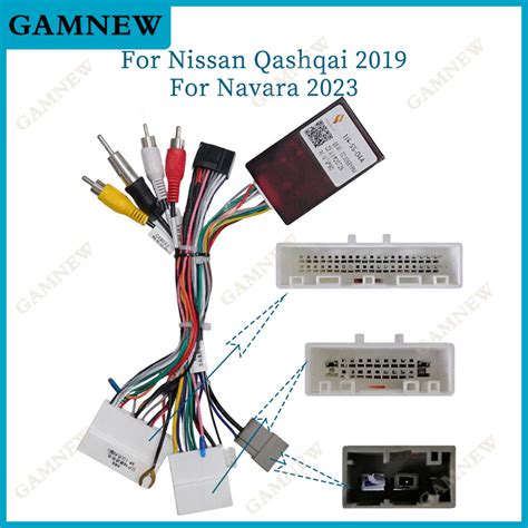 Car 16pin Wiring Harness Adapter Canbus Box Decoder For Nissan Qashqai