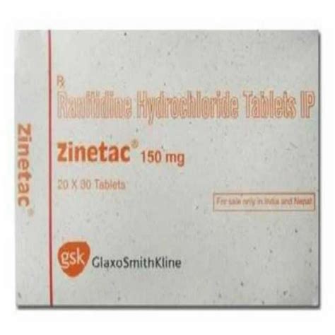 Zinetac Mg Tablets At Rs Strip Ranitidine Tablet In Katihar