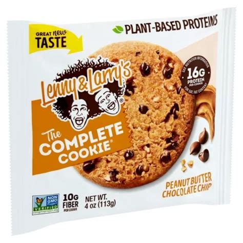 Lenny And Larry’s Complete Cookie Peanut Butter Chocolate Chip 12 4 Oz Uce Wholesale