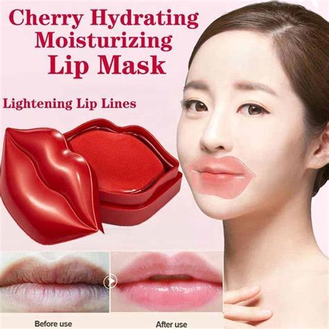 Bioaqua Cherry Collagen Essence Moisturizing Lip Film Mask Eshaistic Pk