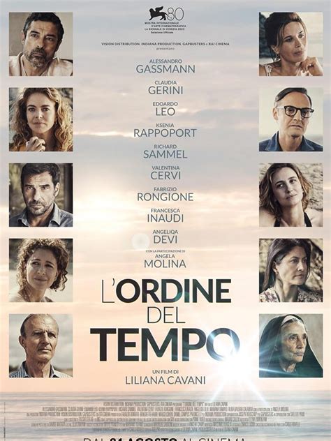 LOrdine Del Tempo Filme 2023 AdoroCinema