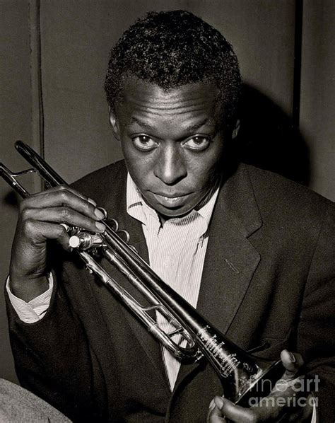 Portrait Of Miles Davis Photograph By Diane Hocker Fine Art America