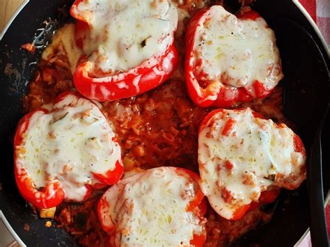 Vegetarisch Gef Llte Paprika Von Traumf Nger Chefkoch