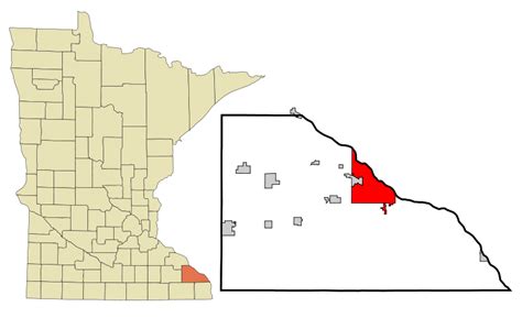 File:Winona County Minnesota Incorporated and Unincorporated areas ...