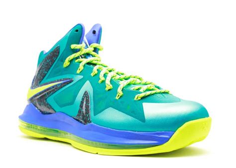 Lebron 10 Ps Elite Sport Turquoise Nike 579827 300 Sport