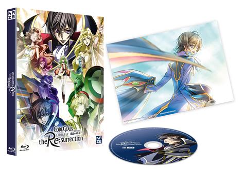 Le Film Code Geass Lelouch Of The Re Surrection En Dvd Et Blu Ray Chez Kazé