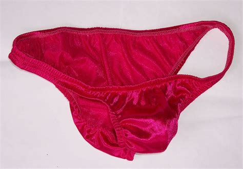 K318Y Mens Sexy Shiny Bikini Satin Knit Low Rise EBay
