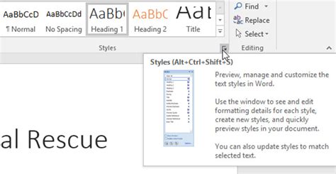 Tutorial For Word 2016 Part 27 How To Use Style TipsMake