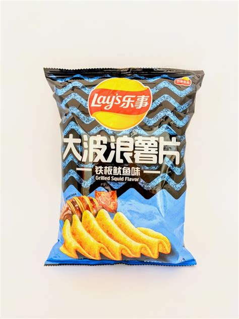 Lays Potato Chips Grilled Squid Sun Asian Market