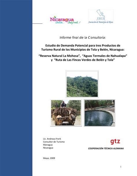 Demanda Potencial Informe Final Pdf Masrenace