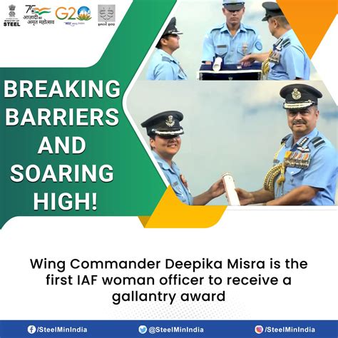 Ministry Of Steel On Twitter Proud Moment For India Wing Commander