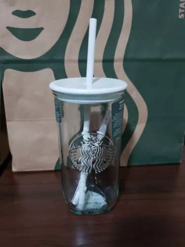 Vaso Vidrio Sustentable Starbucks Meses Sin Intereses