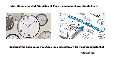 Most Recommended Principles Of Time Management You Should Know