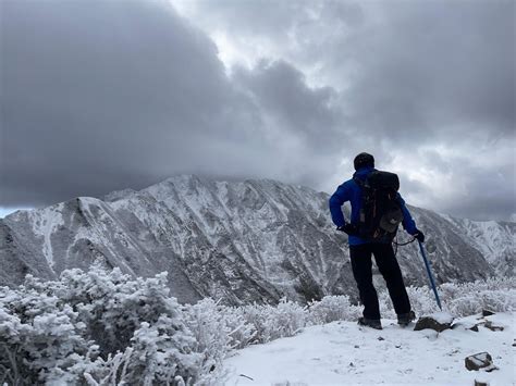 大山 三鈷峰☃️ユートピア避難小屋 ユートピアルート 2022 12 06 ゆうちんさんの大山・甲ヶ山・野田ヶ山の活動データ