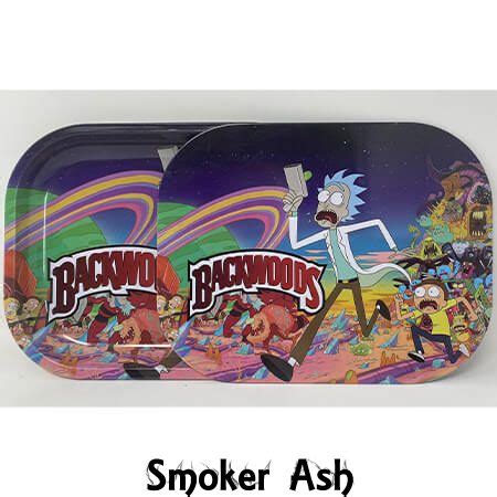 Backwoods Rick and Morty Rolling Trays - SmokerAsh