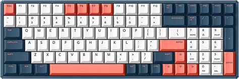 Teclado mecânico compacto alumínio RGB modes Teclado de troca de hot swap para jogador TTC
