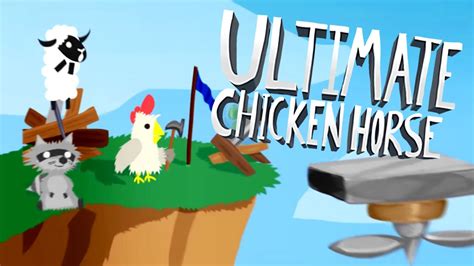 Ultimate Chicken Horse Gameplay Sheep Vs Chicken Lets Play