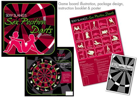 Sexy Slangs Sex Position Darts Board Game Melanie Taylor Flickr