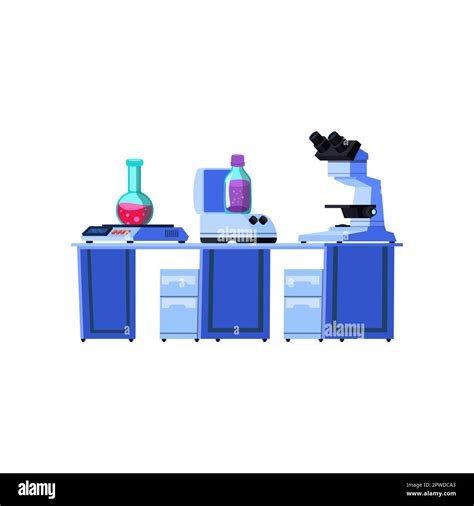 Science lab equipment vector illustration Stock Vector Image & Art - Alamy