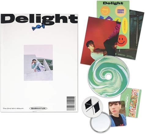 Exo Baekhyun Nd Mini Album Delight Mint Ver Cd Booklet