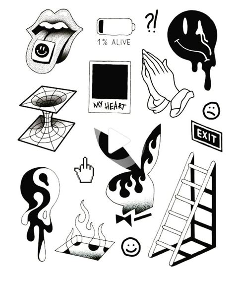 Easy Tattoos To Draw For Beginners