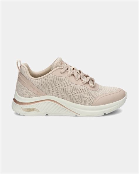 Skechers Arch Fit S Lage Sneakers Voor Dames Beige Nelson Nl