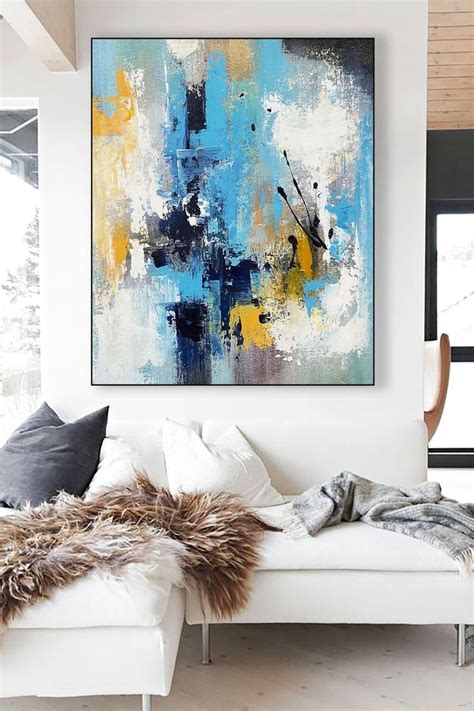 Large Abstract Canvas Art Original Abstract Canvas Art Oil Etsy Uk