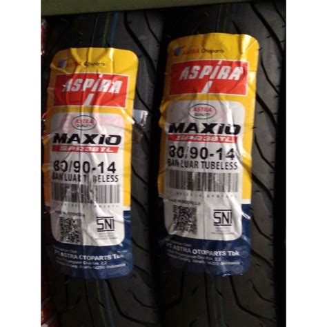 Jual Ban Aspira Maxio Tubeless Original Shopee Indonesia